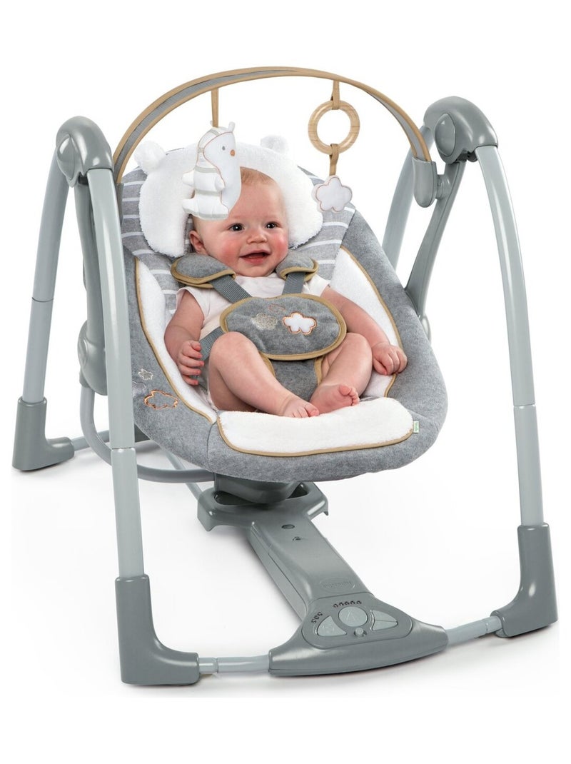 Kids2 - Balancelle pliable Bella Teddy Gris - Kiabi
