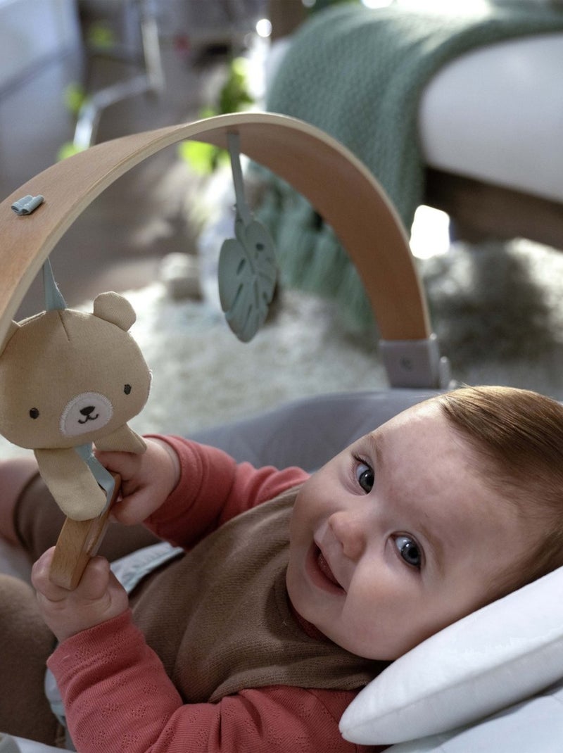 Kids2 - Transat Cozy Spot avec arche en bois Gris - Kiabi