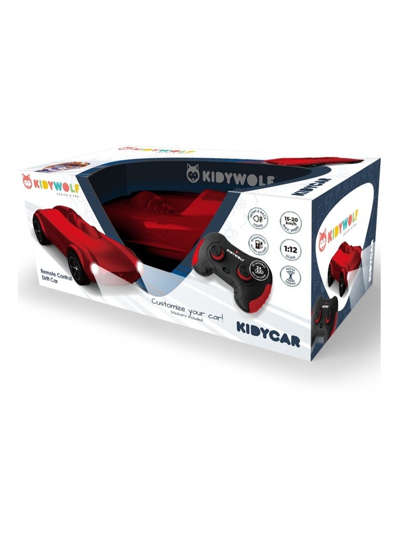 Kidycar Voiture télécommandée Rouge - Kiabi