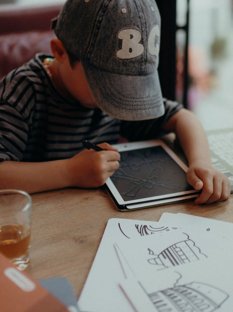 Kidydraw-Mini Tablette à dessin Beige - Kiabi