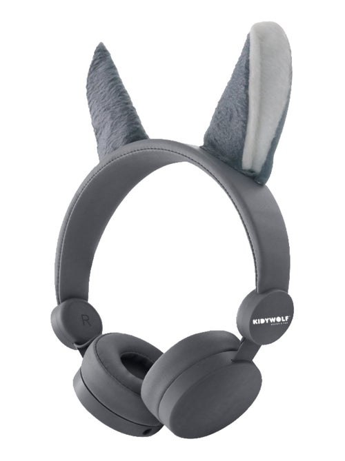 Kidyears Casque audio enfant Loup - Kiabi