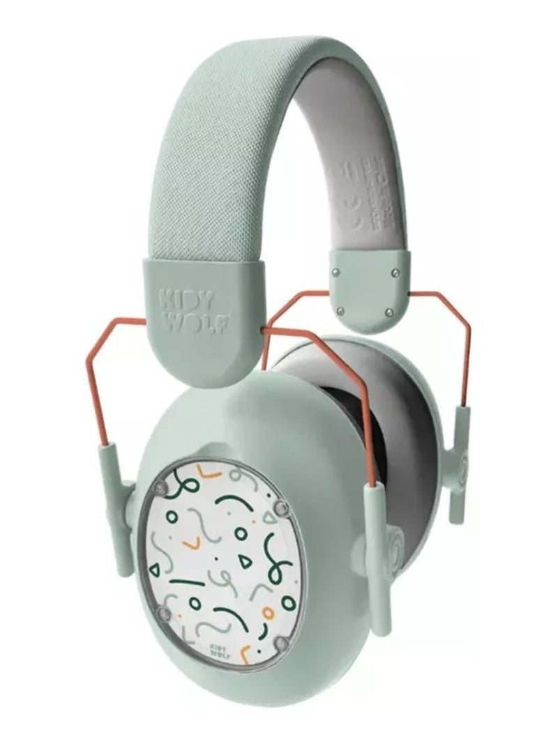 Kidynoise Casque anti bruit enfant Vert - Kiabi