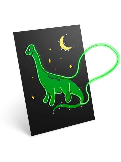 Kidywolf - kit créatif kidyneon dinosaure - Kiabi