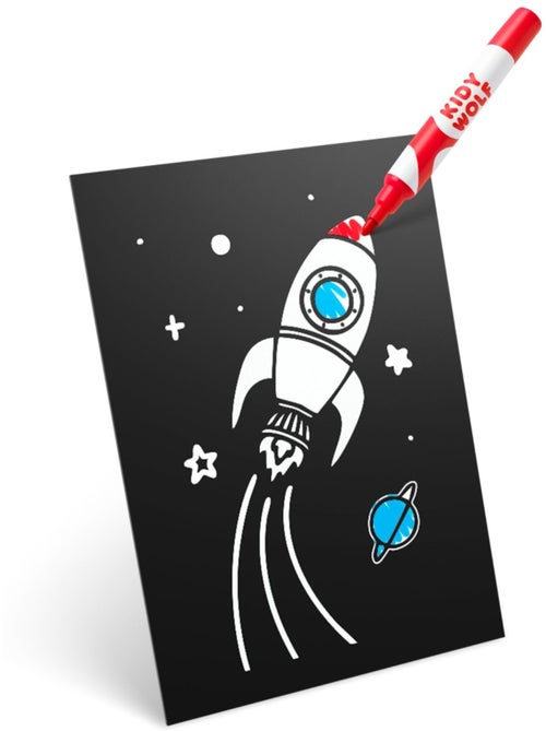 KIDYWOLF - Lot de 3 kits création déco murale - Kiabi