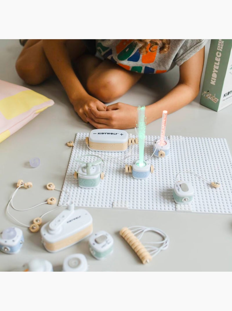 Kidywolf | kit d'initiation à l'éléctricité pour enfant kidyelec-expert Gris - Kiabi