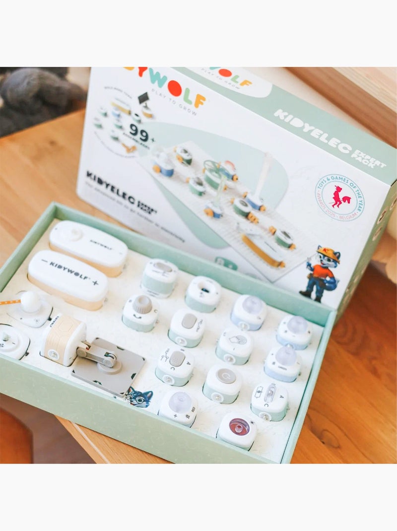 Kidywolf | kit d'initiation à l'éléctricité pour enfant kidyelec-expert Gris - Kiabi