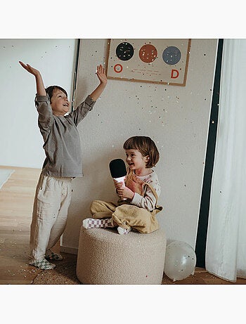 Kidywolf | Micro karaoké lumineux pour enfant KIDYMIC