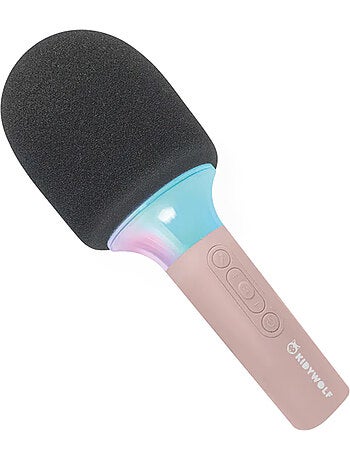 Kidywolf | Micro karaoké lumineux pour enfant KIDYMIC