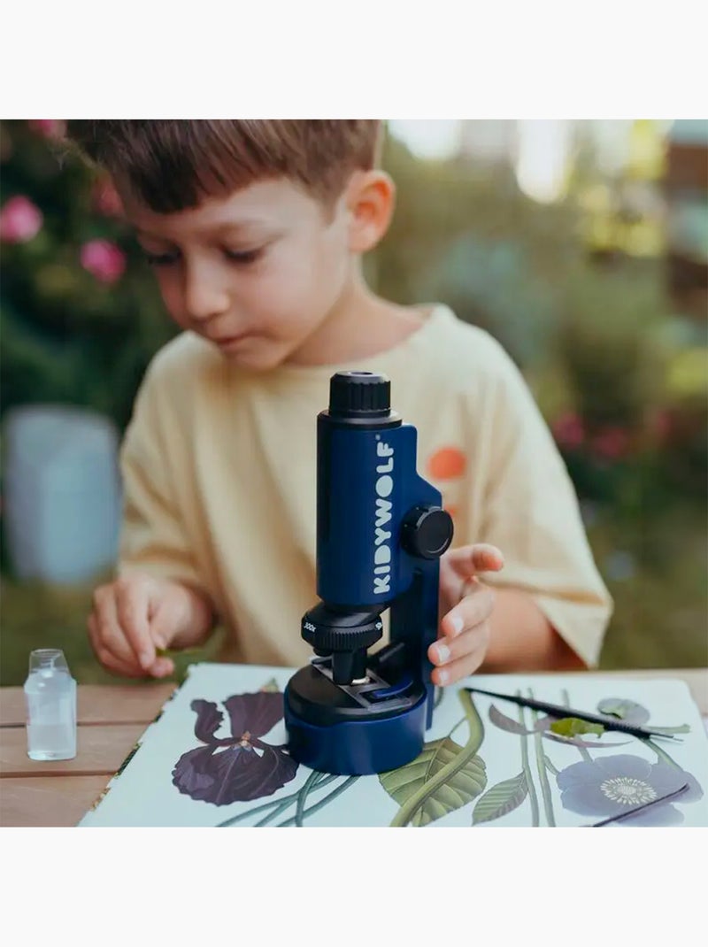 Kidywolf | microscope portable pour enfant kidymicroscope Bleu - Kiabi