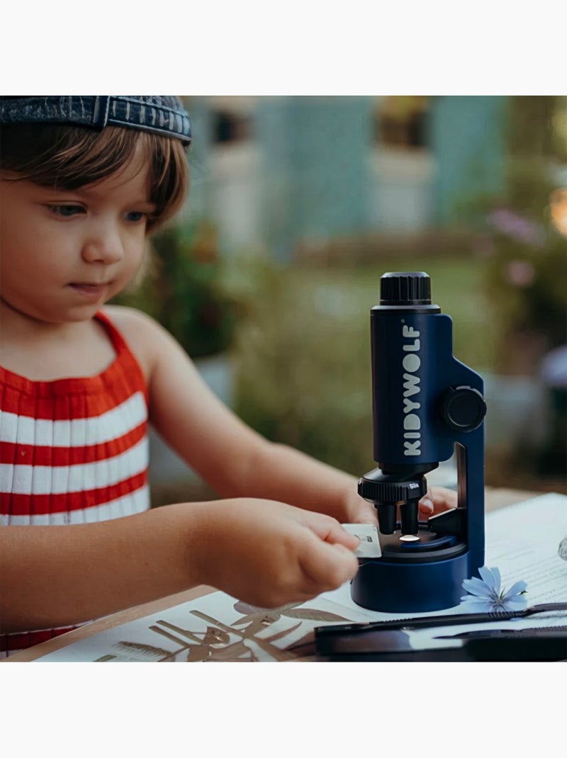 Kidywolf | microscope portable pour enfant kidymicroscope Bleu - Kiabi