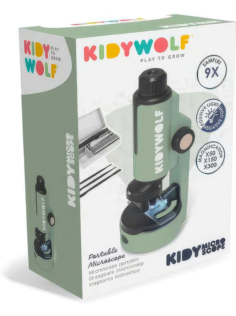 Kidywolf | microscope portable pour enfant kidymicroscope Vert - Kiabi