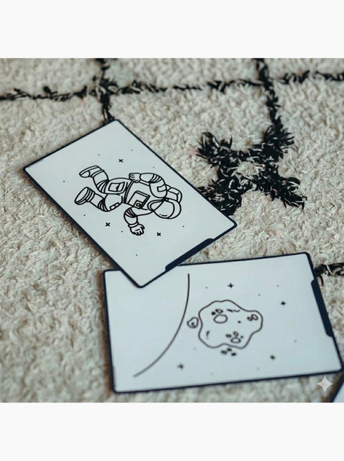 Kidywolf | Recharge Kidydraw Mini 60 cartes Galaxie et Dinosaures - Kiabi