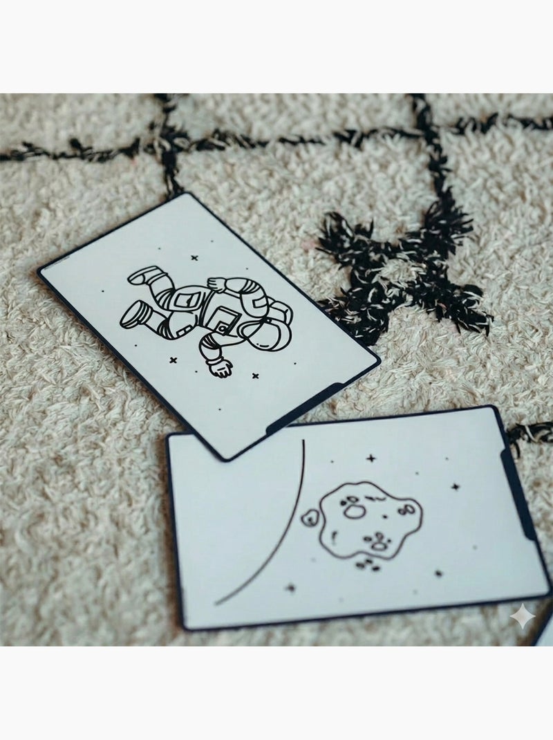 Kidywolf | Recharge Kidydraw Mini 60 cartes Galaxie et Dinosaures Marron - Kiabi