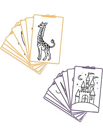 Kidywolf | recharge kidydraw mini 60 cartes il était une fois et animaux