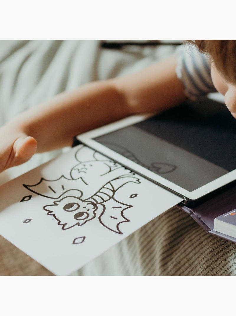 Kidywolf | recharge kidydraw mini 60 cartes il était une fois et animaux Orange - Kiabi