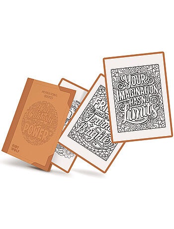 Kidywolf | recharge kidydraw pad 30 cartes à décalquer dès 10 ans