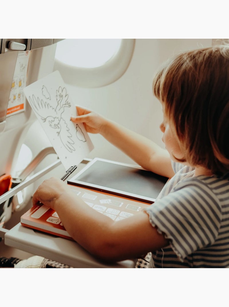 Kidywolf | tablette à dessin enfant lcd kidydraw mini Jaune - Kiabi