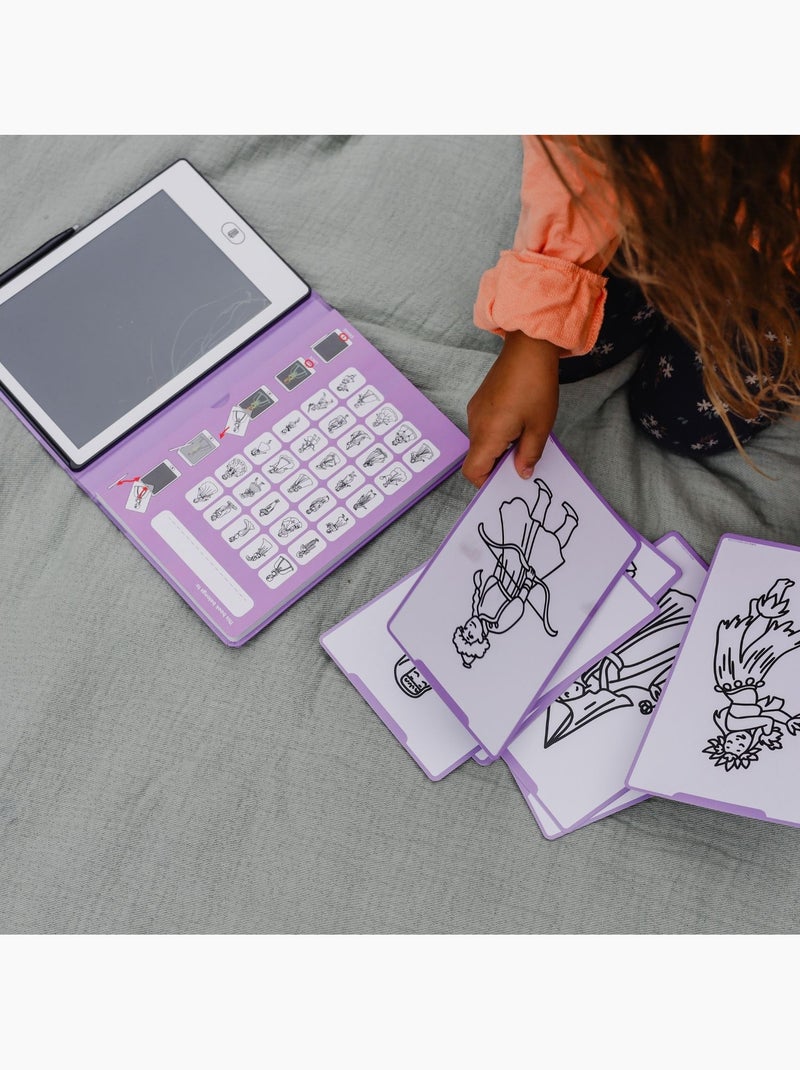 Kidywolf | tablette à dessin enfant lcd kidydraw mini Parme - Kiabi