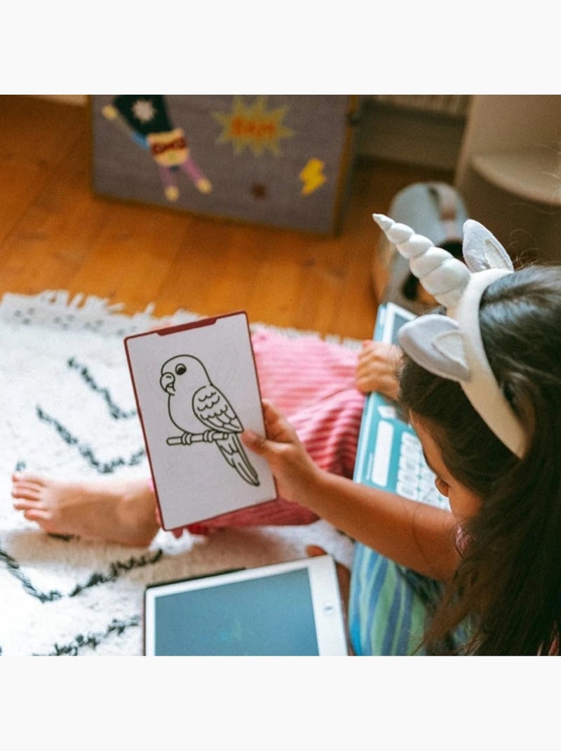 Kidywolf | tablette à dessin enfant lcd kidydraw mini Rose fushia - Kiabi