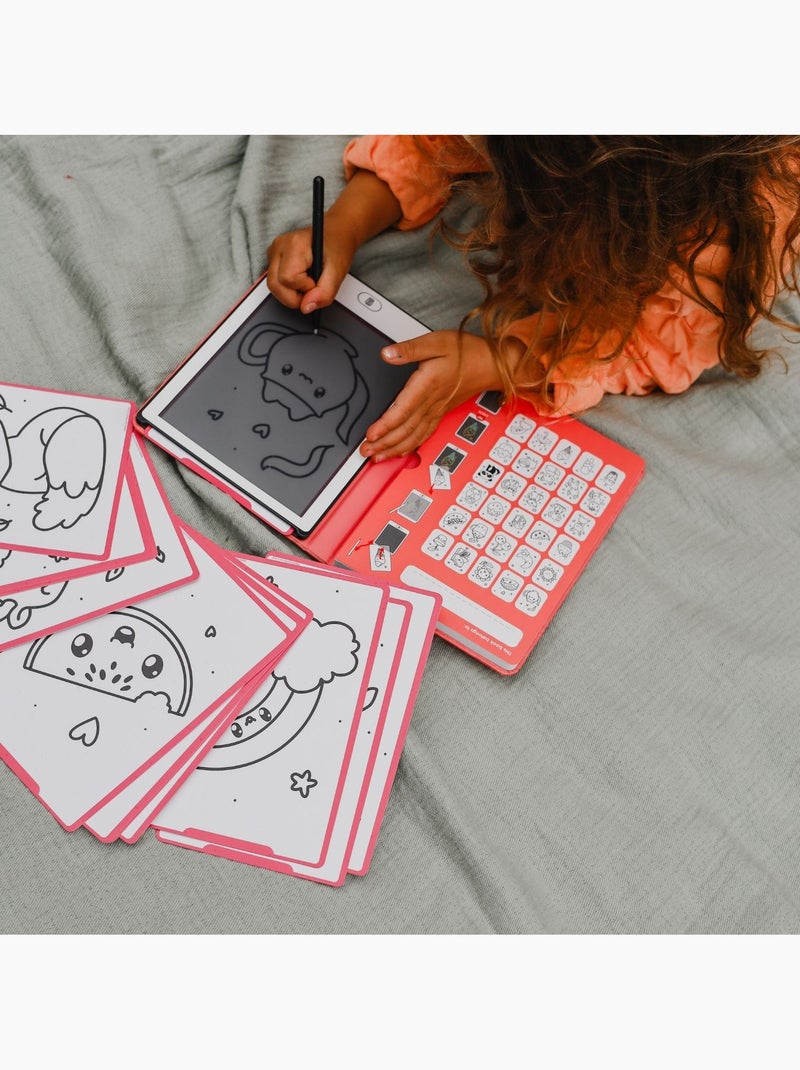 Kidywolf | tablette à dessin enfant lcd kidydraw mini Rouge - Kiabi