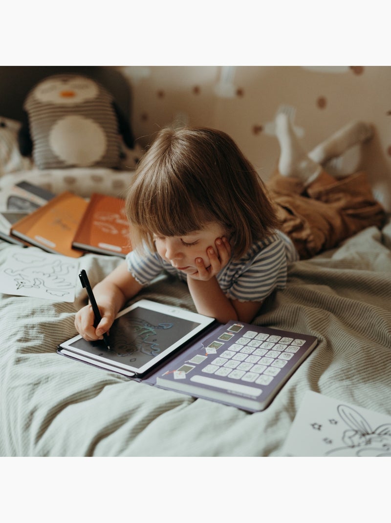 Kidywolf | Tablette à dessin enfant LCD Kidydraw Mini Violet - Kiabi