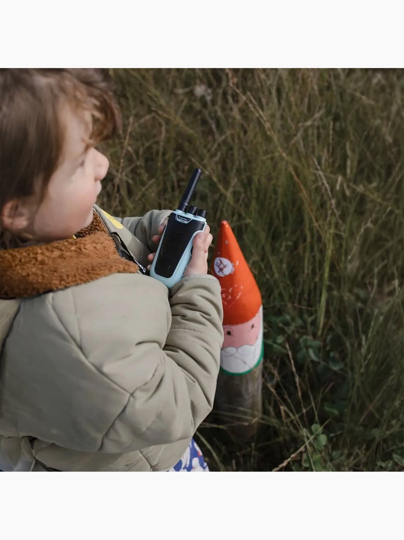 Kidywolf | talkie walkie longue portée pour enfant kidytalk Bleu turquoise - Kiabi