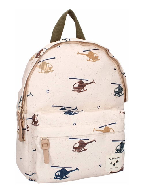 Kidzroom | Sac à dos enfant beige, Hélicoptères Kidzroom - Kiabi Kidzroom | Sac à dos enfant beige, Hélicoptères Kidzroom - Kiabi