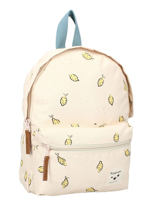 Kidzroom | Sac à dos enfant écru Citrons - Kiabi