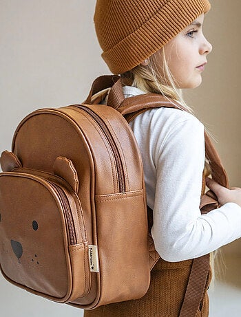 Kidzroom | Sac à dos enfant sable Ourson