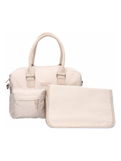 Kidzroom | Sac à langer en velours côtelé et son matelas nomade - Kiabi