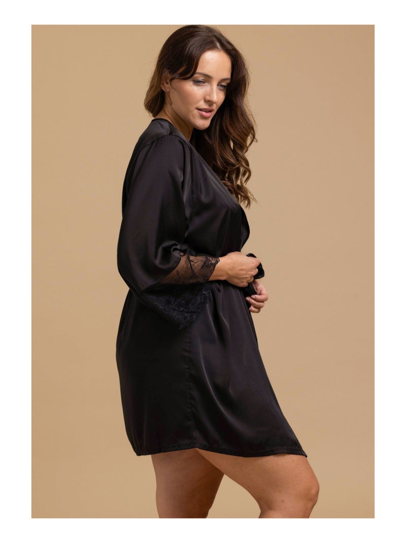 Kimono Adria Noir - Kiabi