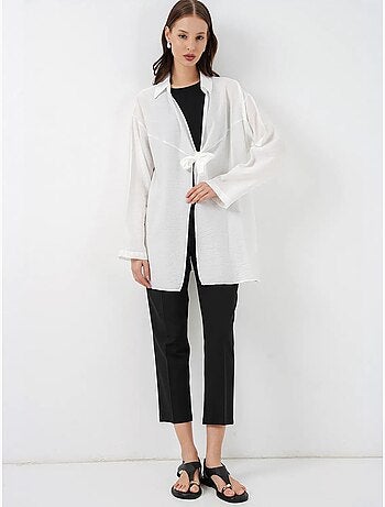 Kimono de plage à longs liens bdart
