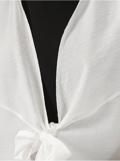 Kimono de plage à longs liens bdart - Kiabi Kimono de plage à longs liens bdart - Kiabi