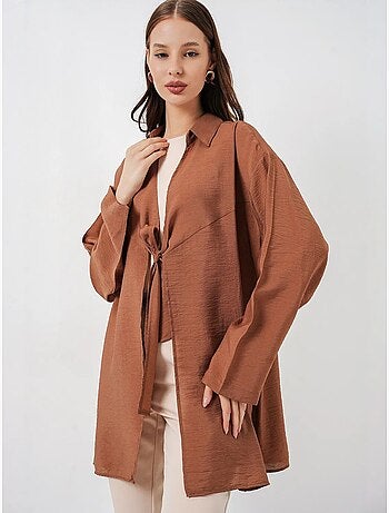 Kimono de plage à longs liens bdart