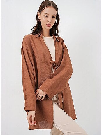 Kimono de plage à longs liens bdart