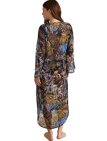 Kimono de plage mi-long AMAZONIA