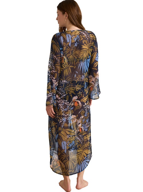 Kimono de plage mi-long AMAZONIA - Kiabi