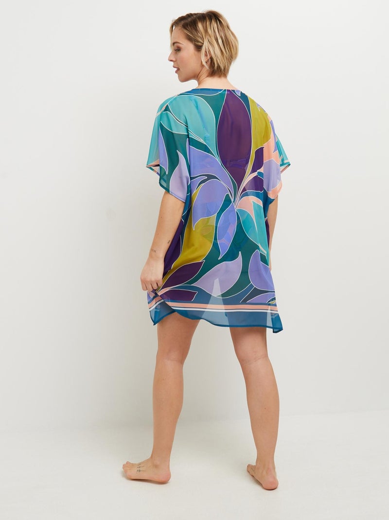 Kimono de plage Monica - RougeGorge Lingerie Violet - Kiabi