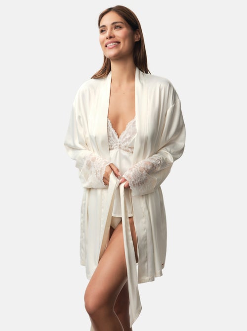 Kimono en satin lyra Dorina - Kiabi