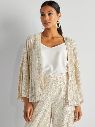 Kimono en sequins