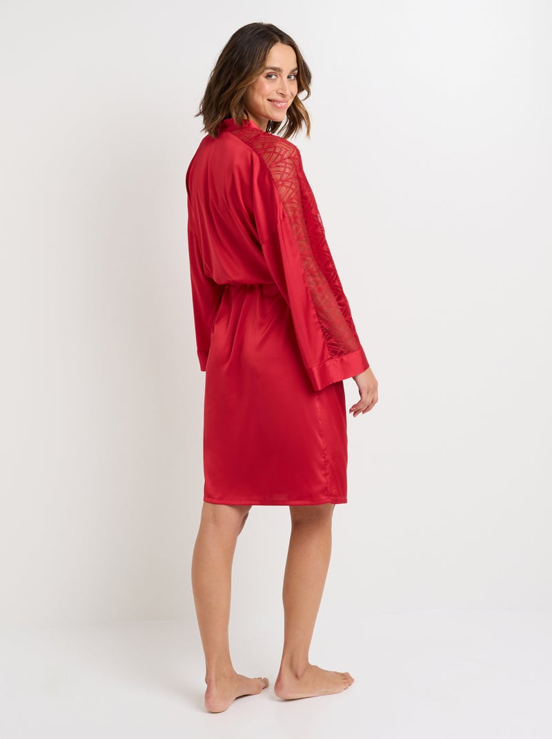 Kimono Femme - RougeGorge Lingerie Rouge - Kiabi