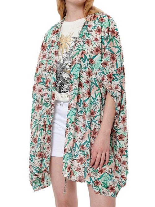 Kimono fleuries femme kaporal - Kiabi Kimono fleuries femme kaporal - Kiabi