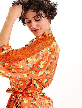 Kimono imprimé NOUMEA - Camille Cerf & Pomm'Poire