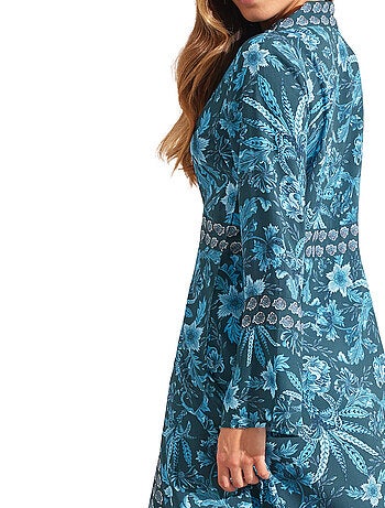 Kimono long de plage ACANTHUS