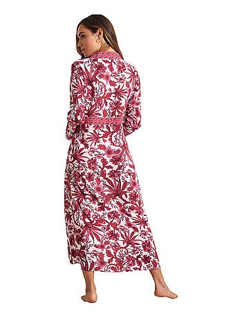 Kimono long de plage ACANTHUS