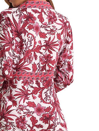 Kimono long de plage ACANTHUS