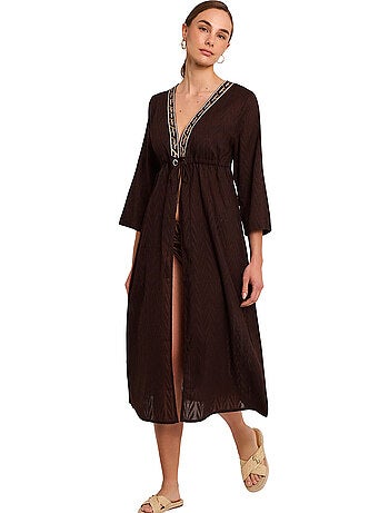 Kimono long de plage DUNA