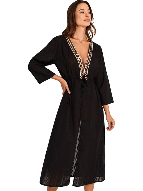 Kimono long de plage DUNA - Kiabi