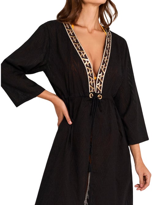 Kimono long de plage DUNA - Kiabi