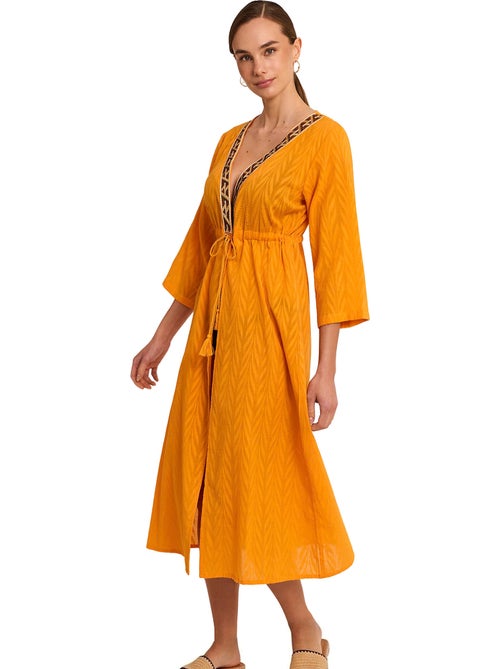Kimono long de plage DUNA - Kiabi